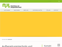 Tablet Screenshot of mh-verpackungstechnik-anlagentechnik.de